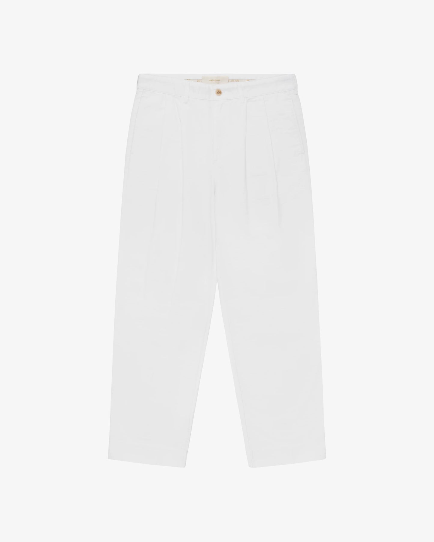 MM6 Crease Effect Wide Leg Jeans